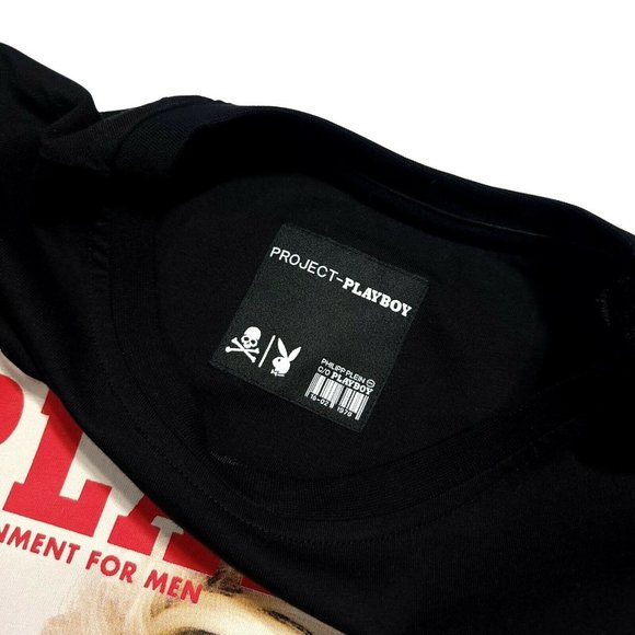 Philipp Plein x Playboy AW2018 (L) Project Playboy Victoria Silvstedt Tee Rare - Picture 5 of 6